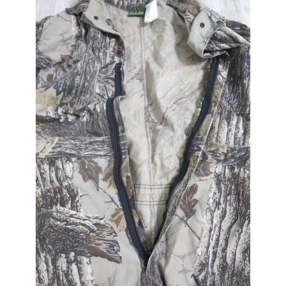 Cabela's Men's Size XL RealTree Woods Camo One Piece Hunting Suit Coveralls - Picture 3 of 10